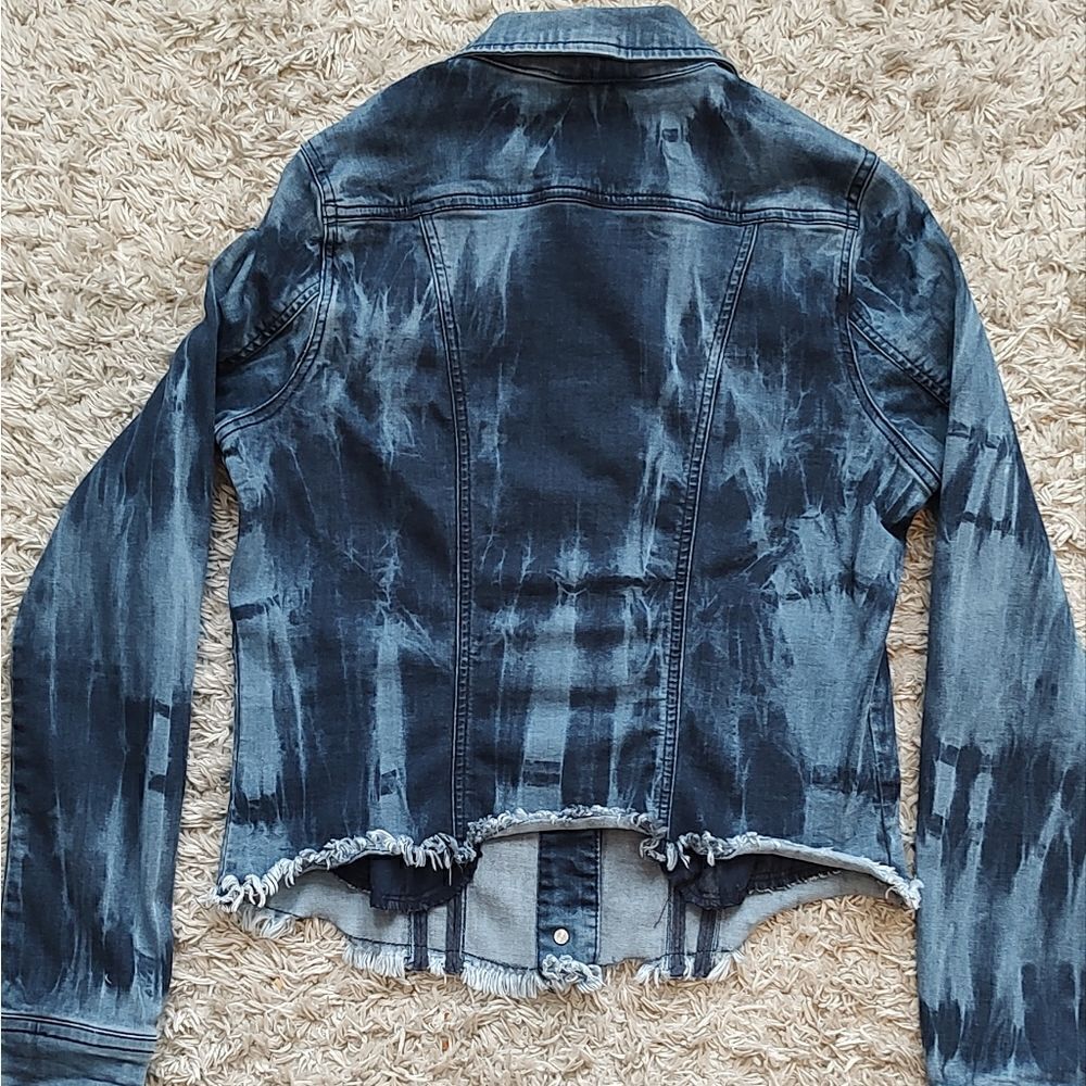 JOUJOU Premium Denim Collection Women's denim jacket size M - Picture 4 of 5